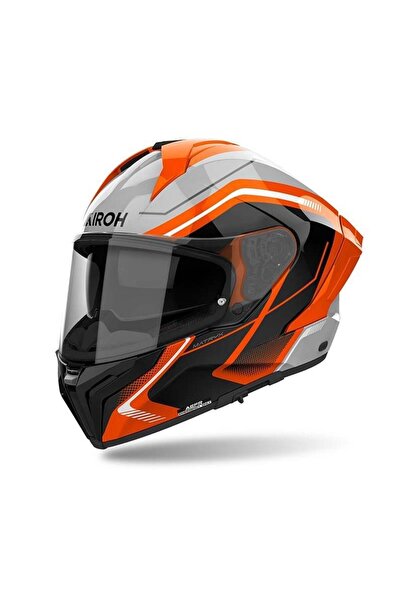 Airoh Matryx Wıde Turuncu Parlak Motosiklet Kaskı