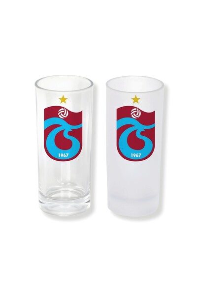 Ghostbastır Burgundy Blue Frosted / Non-Frosted Optional Rakı Glass – 1 Piece...