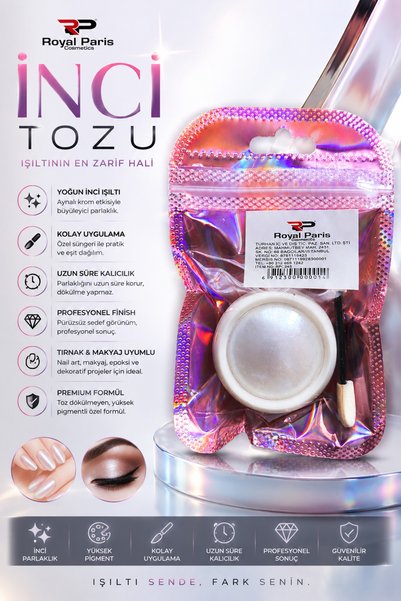 genel tr Royal Paris İnci Tozu yoğun ışıltı