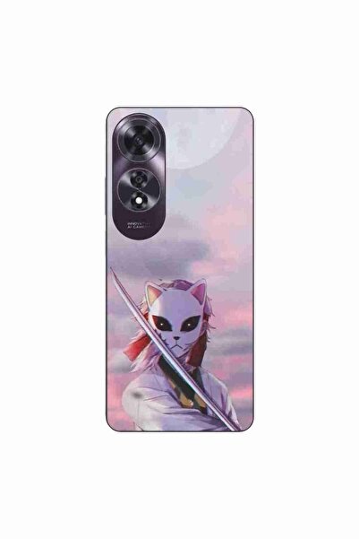 OEM Husa compatibila cu Oppo A60 4G Silicon Gel Tpu Model Demon Slayer Sabito