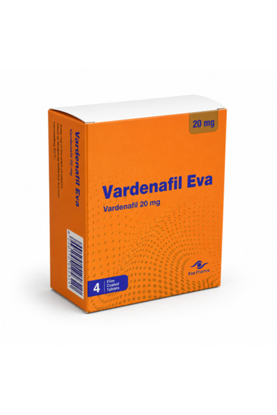 EVAPHARMA Vardenafil Eva, 20 mg - 4 tablets