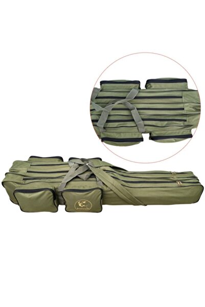 Baracuda Geanta lansete 3 compartimente B32 130 cm, verde