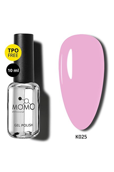 MOMO professional Kalıcı Oje K025, Açık Leylak, 10 ml