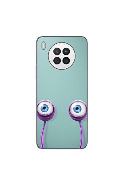 OEM Θήκη συμβατή με Huawei Nova 8i Σιλικόνης Gel TPU με σχέδιο Μάτια Σαλιγκαριού