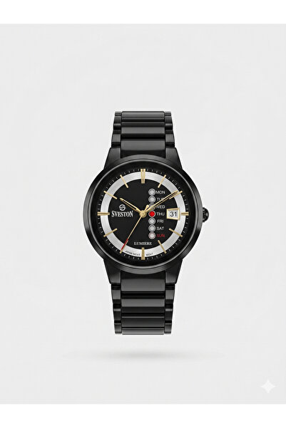 Sveston LUMIERE SV-7555 G BLACK DIAL - MEN'S QUARTZ