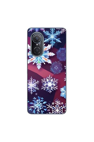 OEM Husa compatibila cu Huawei Nova 9 SE Silicon Gel Tpu Model Fulgi de Gheata