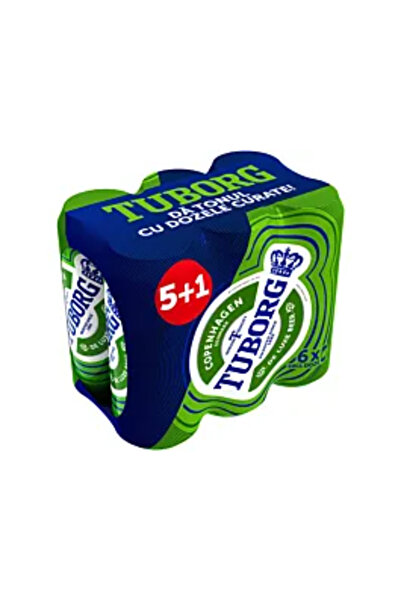 Tuborg Bere 6 bucăți x 0.5 L