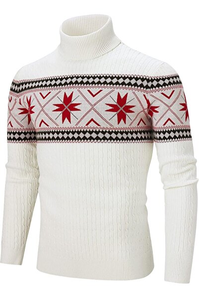 Other AIDEAONE Men's Slim Fit Ribbed Turtleneck Pullover