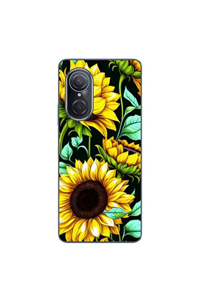 OEM Husa compatibila cu Huawei Nova 9 SE Silicon Gel Tpu Model Floarea Soarel...