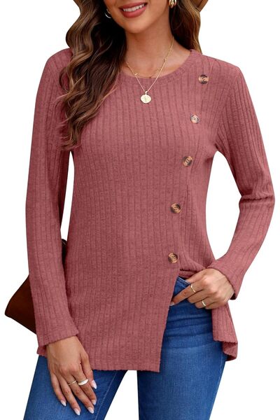 AUSELILY Women's Sweaters UK Long Sleeve Tops Lightweight Loose Casual Autumn...
