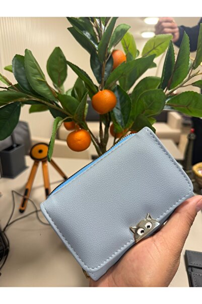 KIRASE Women's Cat Detailed Stylish and High Quality Medium Size Wallet with ...