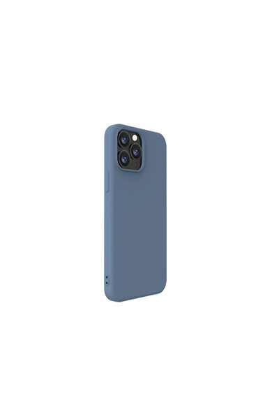 lemontti Husa iPhone 13 Pro Silicon Soft Slim Lavender Gray