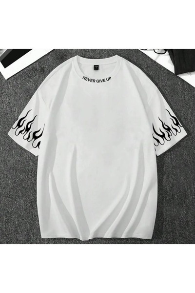 bellanova Unisex Oversize T-shirt με στάμπα Streetwear Άνετη εφαρμογή Daily P...