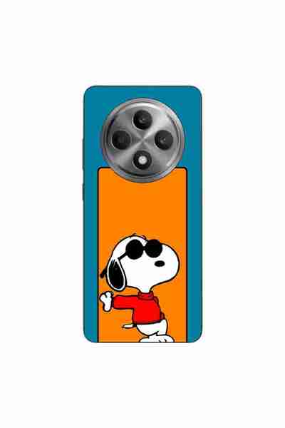 OEM Husa compatibila cu Oppo Reno12 FS Silicon Gel Tpu Model Snoopy