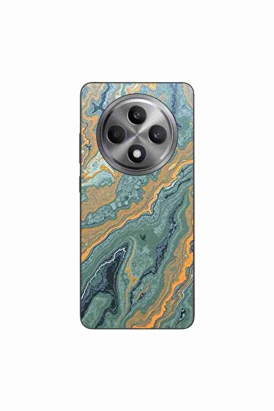 OEM Husa compatibila cu Oppo Reno12 FS Silicon Gel Tpu Model Forest Flame Marble
