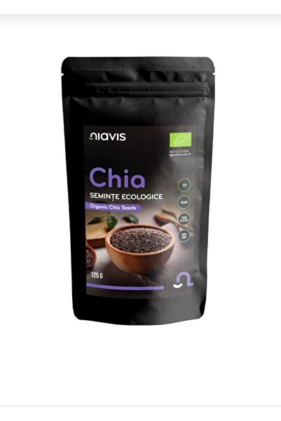 Niavis Organic Chia Seeds 125g