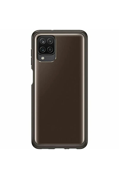 Samsung Soft Cover Clear do Galaxy A12 Czarny