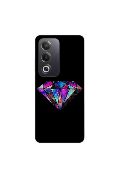 OEM Husa compatibila cu Oppo A80 Silicon Gel Tpu Model Diamond Black