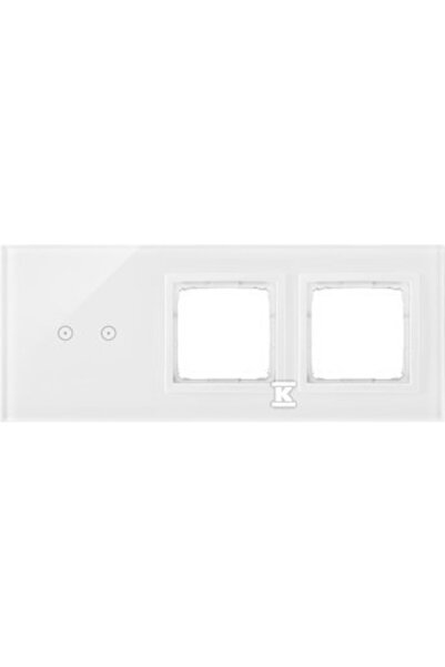 Kontakt-Simon Ramka Simon Touch Panou tactil S54 Touch, 3 module≈Çy, 2 poli t...