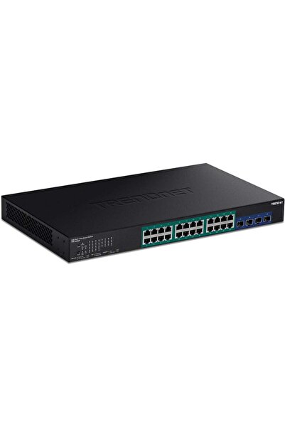 TRENDnet Switch 28 porturi Gigabit Web Smart PoE+ cu 10G SFP+