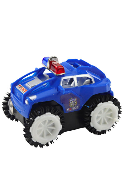 LeanToys Autko olicyjne przewrotek senzor de obstacole