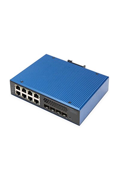 Digitus Switch 8 + 4 porturi Uplink 10G gestionat L3 Gigabit