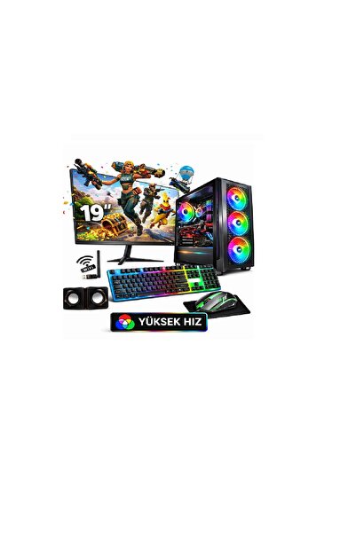 Midcom J-TECH InnoVare i5 3470 16GB RAM 256GB SSD 19 inç FHD Monitör Wi-Fi Ma...
