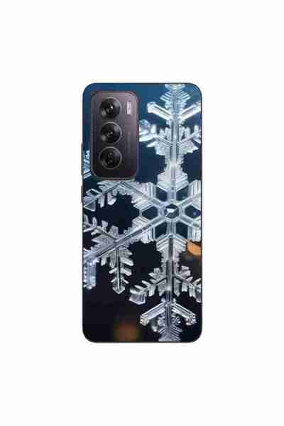 OEM Husa compatibila cu Oppo Reno12 Pro Silicon Gel Tpu Model Big Snowflake