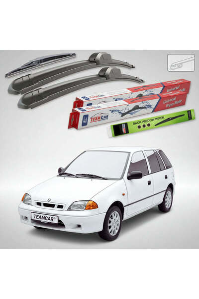 TEAMCAR Чистачки Сузуки Суифт МА 5 врати 1996-2003 |   Преден и заден плосък ...