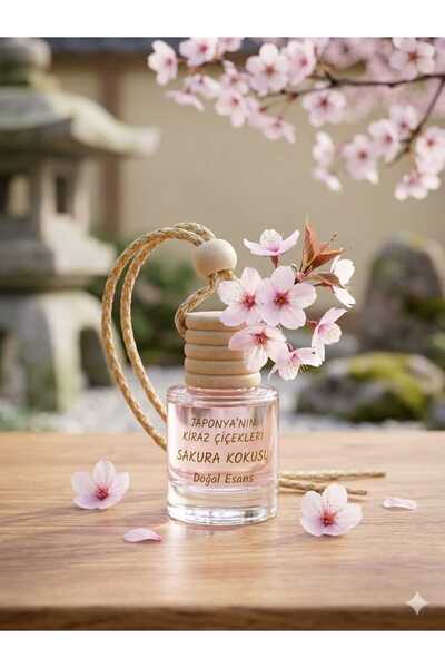 Özlem Toys Kiraz Çiçekleri Aroma Oto Araç İçi Küçük Mekan Kokusu (8 ml)
