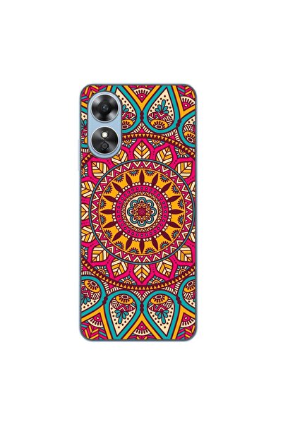 OEM Θήκη συμβατή με Oppo A17 από σιλικόνη gel TPU με σχέδιο Ζωηρή Μάνταλα