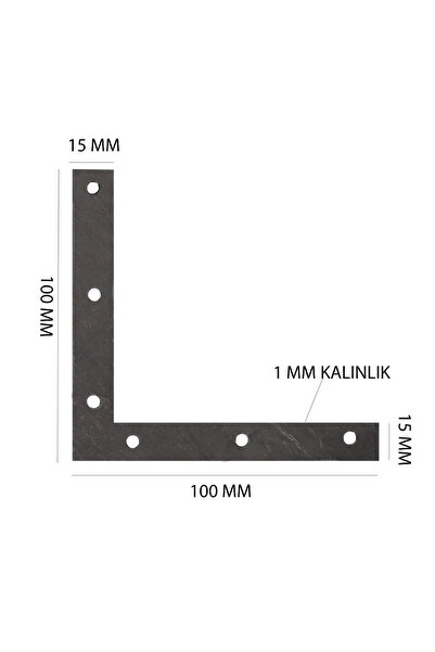 Tuna SAC GÖNYE 10 MM Çerçeve Sandalye Masa Sehpa Birleştirme 6 ADET