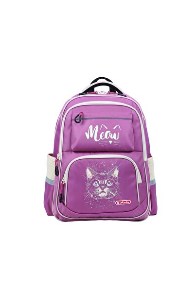 Herlitz Rucsac Spark The Cat, sistem antigravity, 30 x 13 x 45 cm