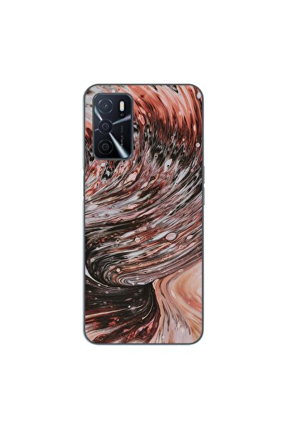 OEM Husa compatibila cu Oppo A16 Silicon Gel Tpu Model Copper Stream