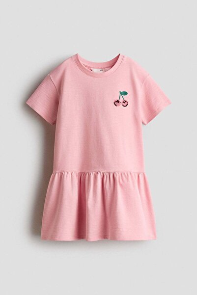 H&M Motif-detail T-shirt dress