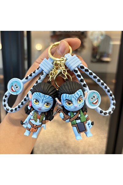 Choice4 2PCS-001 Anime Avatar Keychain Cartoon 3D Silicone Figure Doll Avatar...