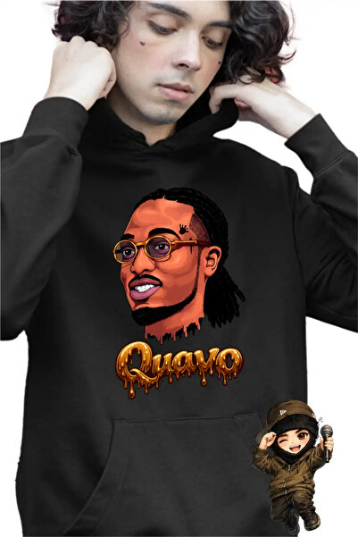 OEM Детски суичър за момчета Quavo Party Rap Trap Vibe