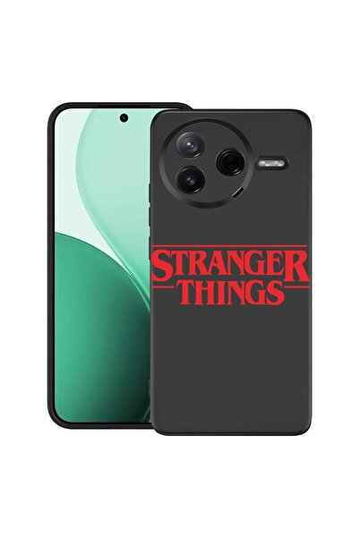bestcase Ултра тънък TPU калъф, съвместим с Poco F7 Pro, с дизайн Stranger Th...