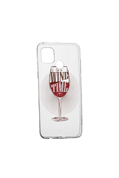 bestcase Husa Silicon Compatibila cu Realme 7i / Realme C12, Wine Time, rezis...