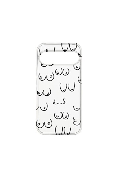 bestcase Διαφανής Θήκη Σιλικόνης 2MM, Συμβατή με Google Pixel 9, Σχέδιο με μο...