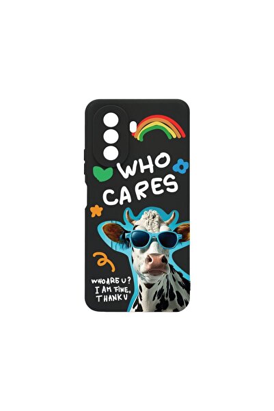 bestcase Λεπτή Θήκη Σιλικόνης 0.8MM, Συμβατή με Huawei Nova Y70, Cool Cow - W...