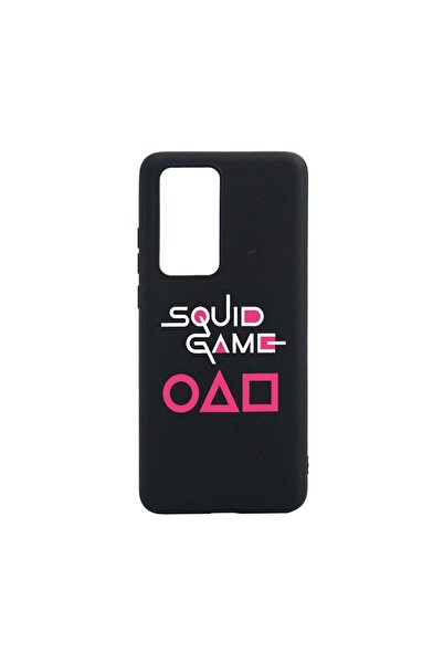 bestcase Husa Silicon Compatibila Cu Huawei P40, Squid Game - Title, rezisten...