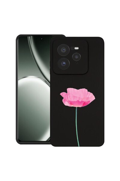 bestcase Θήκη για Realme GT 7 Pro με σχέδιο τριαντάφυλλο - Παστέλ Ροζ, TPU Μα...
