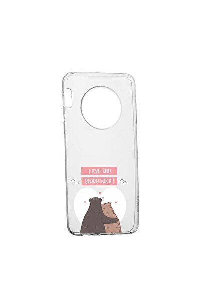 bestcase Husa Silicon Compatibila Cu Huawei Mate 30, I Love U Beary Much!, re...