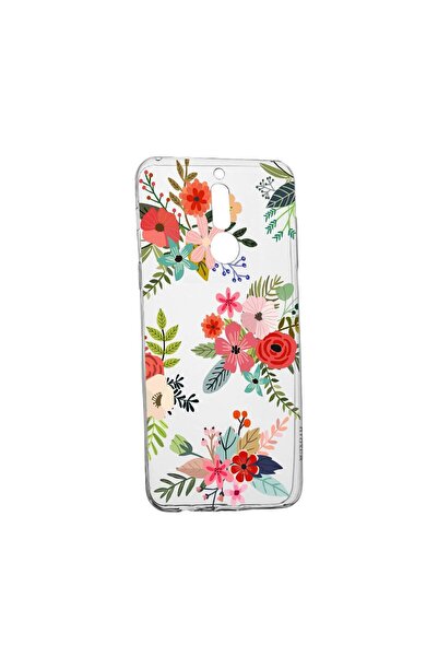 bestcase Husa Flowers, pentru Huawei Mate 10 Lite, rezistenta la uzura, anti-...