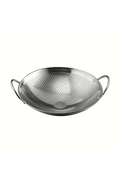 Choice Stainless Steel Pan 1pc 29cm/11inch stainless steel honeycomb skillet ...