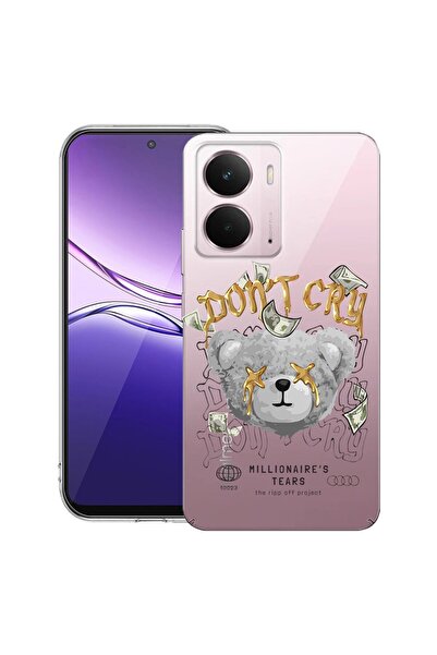 bestcase Калъф за Realme P3 с дизайн на плюшено мече  "Милионер ", прозрачен ...