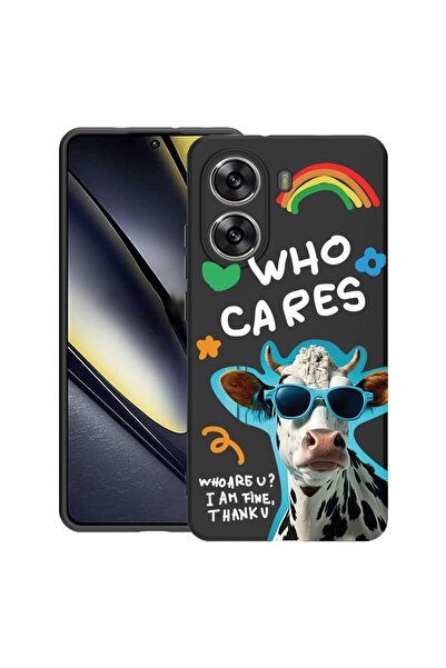 bestcase Θήκη για Poco X7 Pro 5G, Cool Cow - Ποιος να νοιάζεται;, Λεπτή σιλικ...