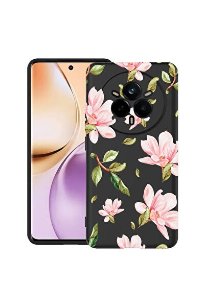 bestcase Husă pentru Realme 14 Pro Plus 5G, Colecția Flori, Silicon subțire d...