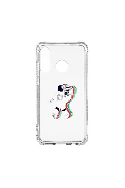 bestcase Husa Anti Shock Silicon Compatibila Cu Huawei P30 Lite, Walk On Moon...